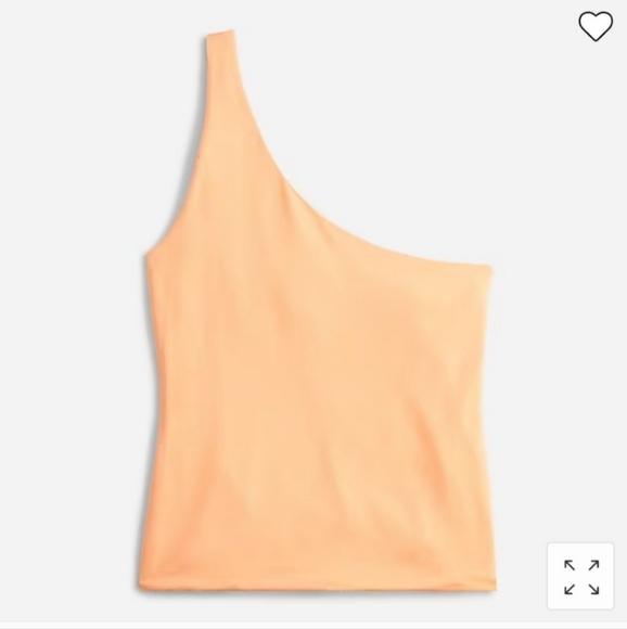 J CREW FORMKNIT ONE SHOULDER TANK SMALL NWT - Picture 3 of 4